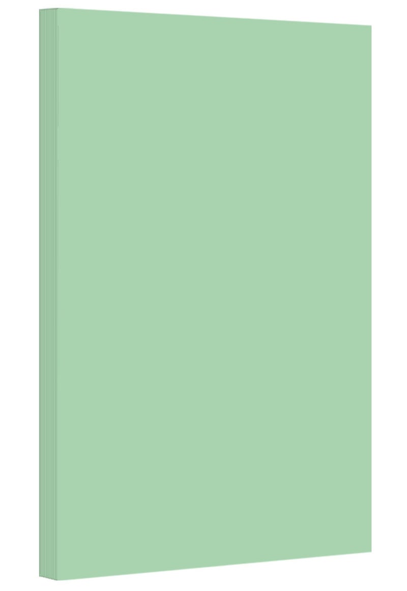 S Superfine Printing Green Pastel Color Card Stock | 67Lb Cardstock | 11â€ x 17â€ Inches | 50 Sheets Per Pack - Image 1